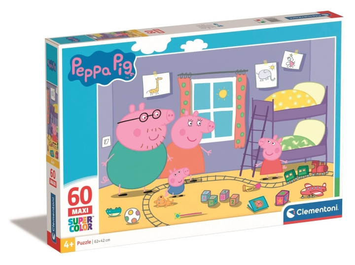 Clementoni Puslespill Maxi, Peppa Pig - (I-26438) i gruppen LEKER, BARN OG BABY / Leker / Barnas puslespill hos TP E-commerce Nordic AB (D24351)