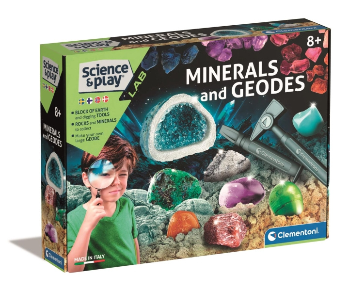 Clementoni Mineraler og geoder - (I-78828) i gruppen LEKER, BARN OG BABY / Leker / Lekesett hos TP E-commerce Nordic AB (D24352)