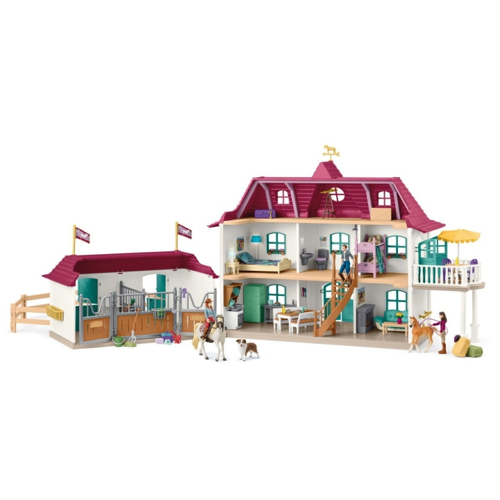 Schleich Lakeside Country House and Stable - (42706) i gruppen LEKER, BARN OG BABY / Leker / Lekesett hos TP E-commerce Nordic AB (D24370)