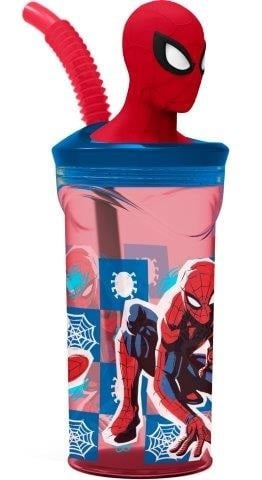 Spiderman Stor - Tumbler Bottle (360 ml) - Spiderman (088808720-74766) i gruppen LEKER, BARN OG BABY / Spise & drikke / Tåteflasker & tilbehør hos TP E-commerce Nordic AB (D24374)