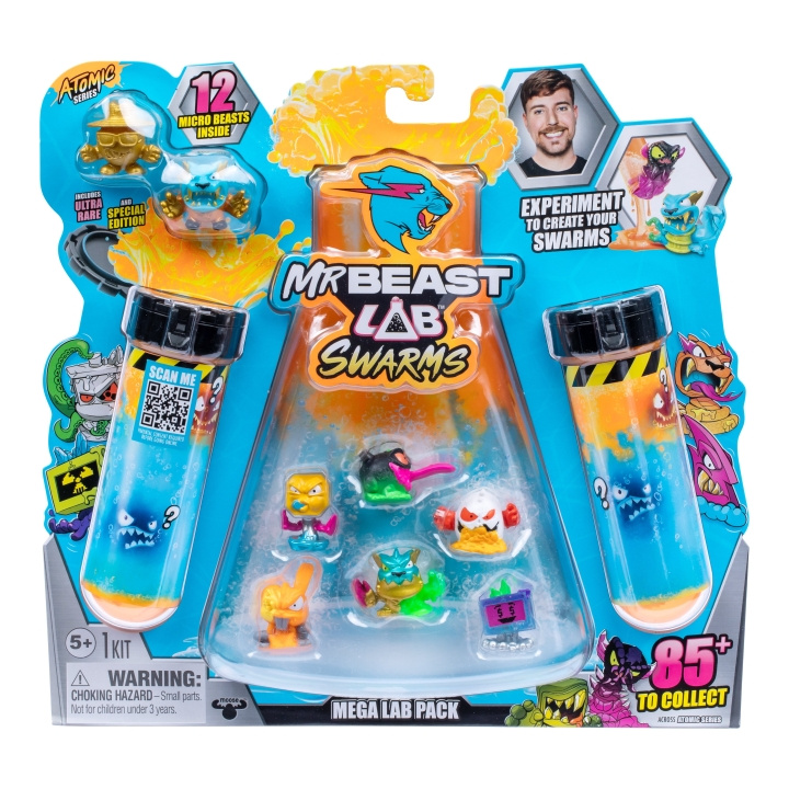 MR. BEAST LAB Swarms Mega Lab 12-pakning. Serie 2 - (20389) i gruppen LEKER, BARN OG BABY / Leker / Lekesett hos TP E-commerce Nordic AB (D24382)