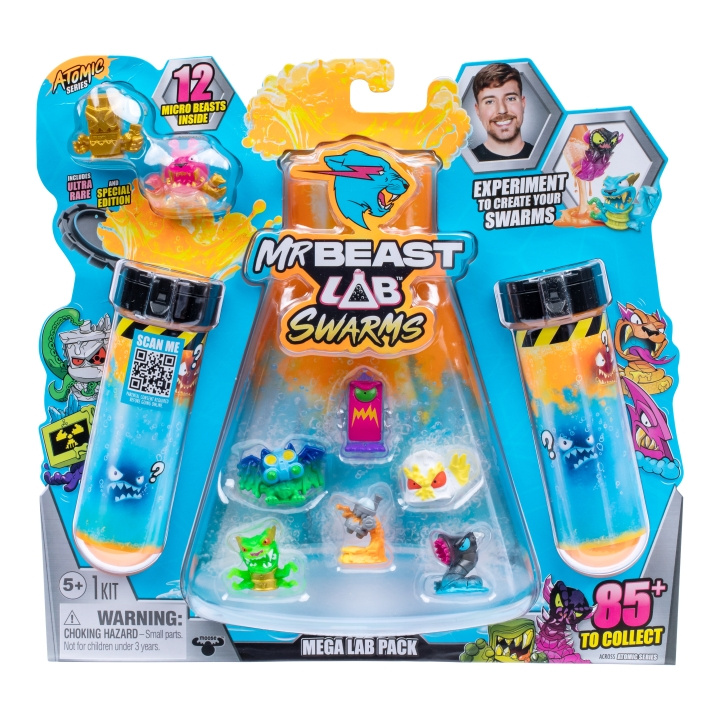 MR. BEAST LAB Swarms Mega Lab 12-pakning. Serie 2 - (20389) i gruppen LEKER, BARN OG BABY / Leker / Lekesett hos TP E-commerce Nordic AB (D24383)