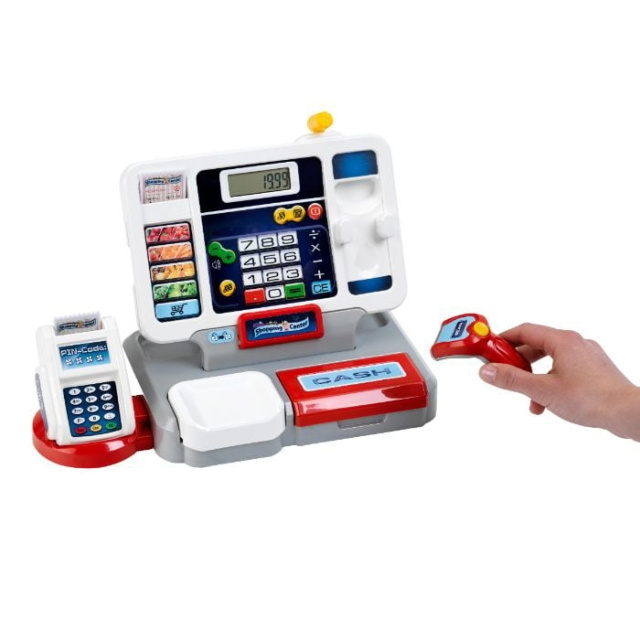 Klein Kassaapparat med lyd (KL9389) i gruppen LEKER, BARN OG BABY / Leker / Lekesett hos TP E-commerce Nordic AB (D24392)