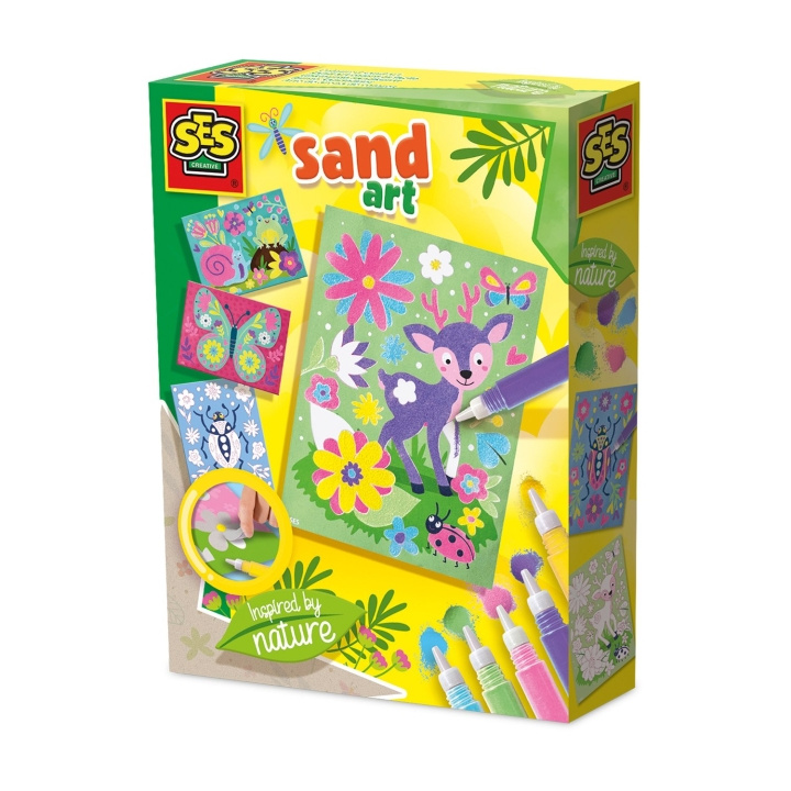 SES Creative Sand Art - Inspirert av naturen - (S14037) i gruppen LEKER, BARN OG BABY / Leker / Håndtverk hos TP E-commerce Nordic AB (D24395)