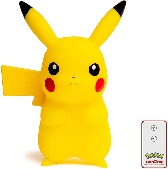 Pokémon Pikachu-lampe (MDIEOTBBN11372) i gruppen LEKER, BARN OG BABY / Barnerom / Belysning / Bordlamper hos TP E-commerce Nordic AB (D24414)
