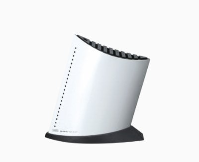 GLOBAL Knivblokk 9+1 - Hvit i gruppen HJEM, HUS OG HAGE / Kjøkkenutstyr / Kjøkkenkniver og knivslipere hos TP E-commerce Nordic AB (D24434)