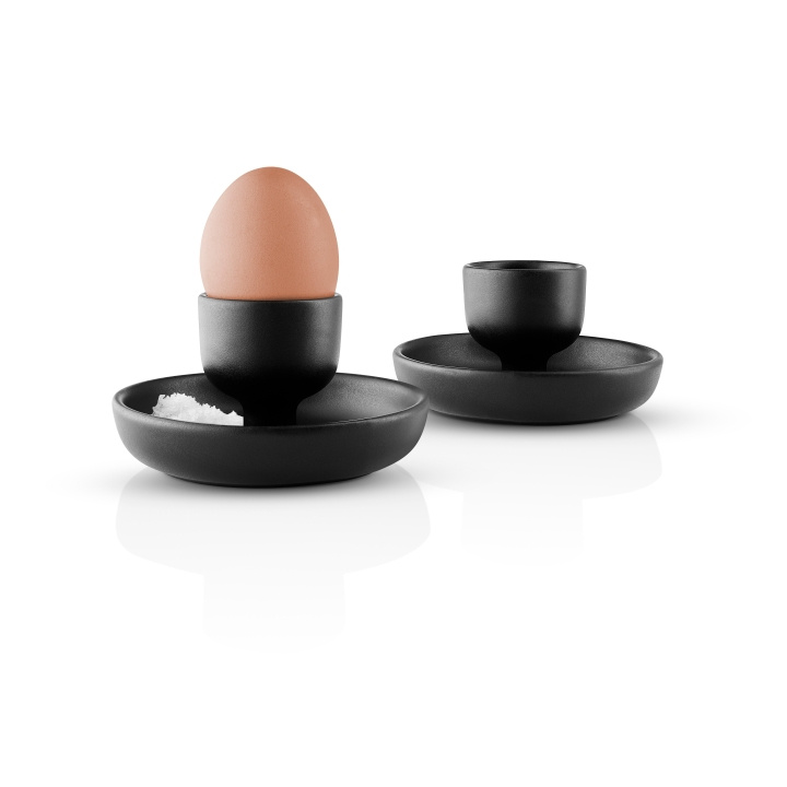 Eva Solo Nordic kitchen Egg cup - Svart - 2 stk. H6 cm x 11 cm i gruppen HJEM, HUS OG HAGE / Kjøkkenutstyr / Annet kjøkkenutstyr hos TP E-commerce Nordic AB (D24475)