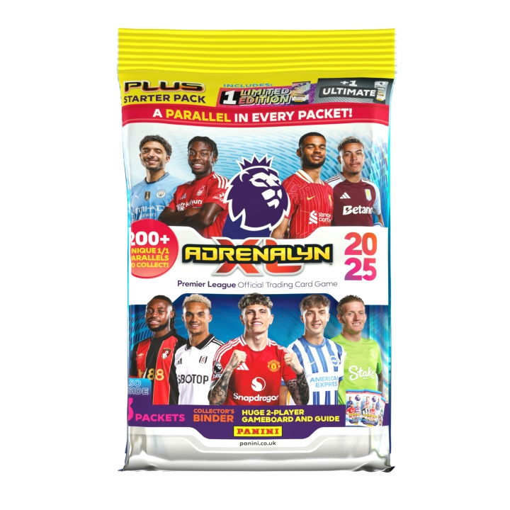 Panini Adrenalyn XL: Premier League 24/25 Startsett (PAN2433) i gruppen SPORT, FRITID & HOBBY / Morsomme produkter / Samlerobjekter hos TP E-commerce Nordic AB (D24481)