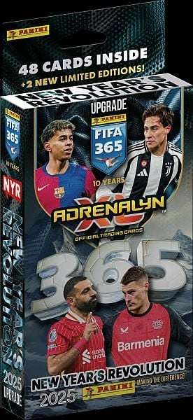 Panini Adrenalyn XL: FIFA 365 2025-oppgradering - NY revolusjonsdekk (PAN2465) i gruppen SPORT, FRITID & HOBBY / Morsomme produkter / Samlerobjekter hos TP E-commerce Nordic AB (D24484)