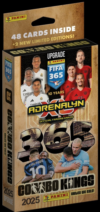 Panini Adrenalyn XL: FIFA 365 2025 Oppgradering - Combo Kings-kortstokk (PAN2466) i gruppen SPORT, FRITID & HOBBY / Morsomme produkter / Samlerobjekter hos TP E-commerce Nordic AB (D24485)