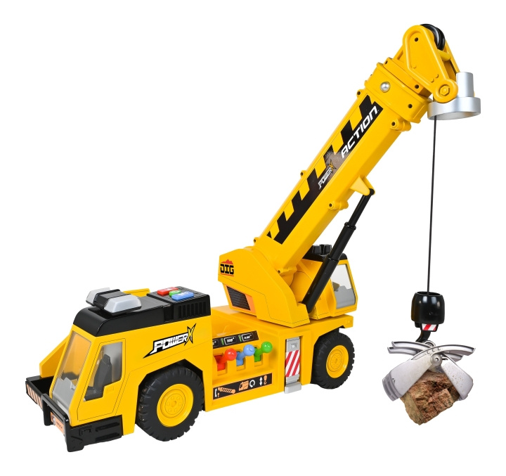 Power X Lift\'N\'Move Crane Truck (20410) i gruppen LEKER, BARN OG BABY / Leker / Lekebiler hos TP E-commerce Nordic AB (D24509)