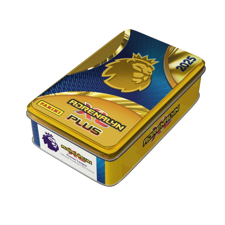 Panini Adrenalyn XL: Premier League 24/25 PLUS - Mega Tin (PAN2438) i gruppen SPORT, FRITID & HOBBY / Morsomme produkter / Samlerobjekter hos TP E-commerce Nordic AB (D24514)