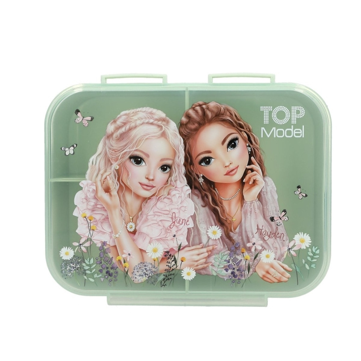 TOPModel Lunsjboks SUMMER FEELING - Salviegrønn (413410) i gruppen LEKER, BARN OG BABY / Spise & drikke / Barneserviser hos TP E-commerce Nordic AB (D24557)