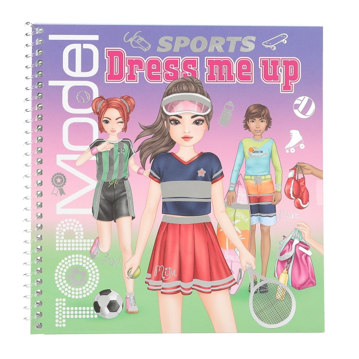 TOPModel Dress Me Up Stickerbook Sports (413808) i gruppen LEKER, BARN OG BABY / Leker / Håndtverk hos TP E-commerce Nordic AB (D24572)