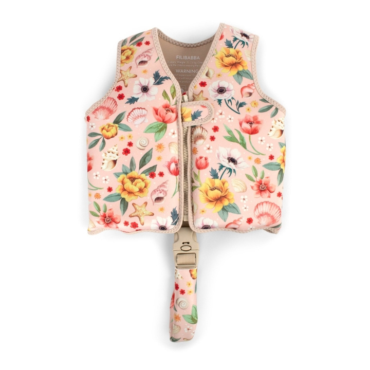 Filibabba Badevest 1-2 år - Ocean Blossom (FI-03568) i gruppen LEKER, BARN OG BABY / Babyprodukter / Bad hos TP E-commerce Nordic AB (D24584)