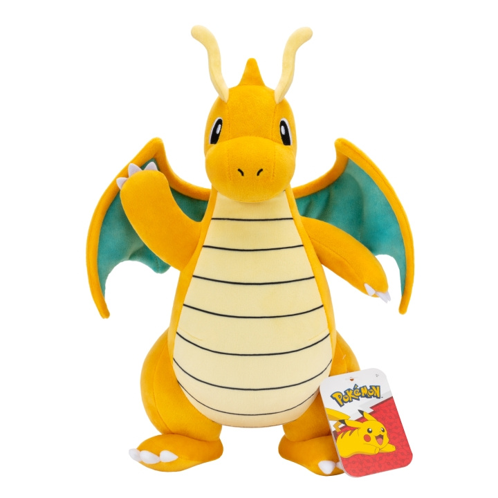 Pokémon Plysj 30 cm Dragonite - (PKW4468) i gruppen LEKER, BARN OG BABY / Babyleker (0-3 år) / Kosedyr hos TP E-commerce Nordic AB (D24588)