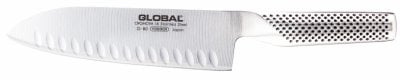 GLOBAL Santoku-kniv med Granton-egg - 18 cm i gruppen HJEM, HUS OG HAGE / Kjøkkenutstyr / Kjøkkenkniver og knivslipere hos TP E-commerce Nordic AB (D24590)