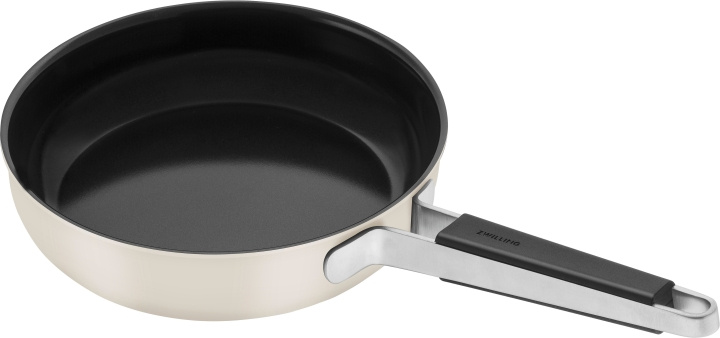 Zwilling Pure Fry Pan - Elfenben-Hvid - 24 cm i gruppen HJEM, HUS OG HAGE / Kjøkkenutstyr / Stekepanner hos TP E-commerce Nordic AB (D24627)