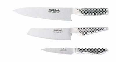GLOBAL Knivsett - 3-delt G-2, GS-5, GS-38 i gruppen HJEM, HUS OG HAGE / Kjøkkenutstyr / Kjøkkenkniver og knivslipere hos TP E-commerce Nordic AB (D24634)