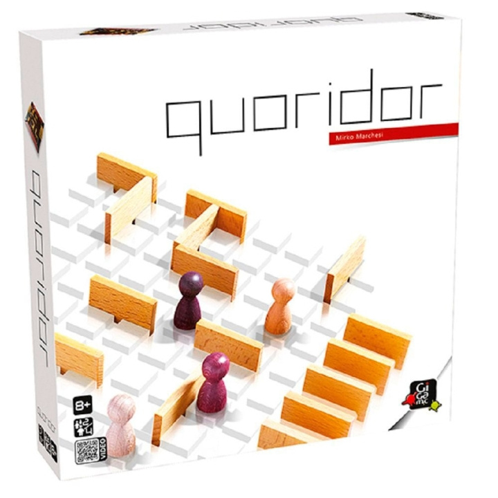 Gigamic Quoridor (Nordic + EN) (GIG0101) i gruppen LEKER, BARN OG BABY / Spill / Brettspill hos TP E-commerce Nordic AB (D24656)