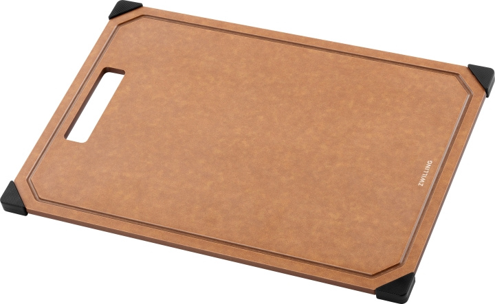 Zwilling Skjærebrett - Brun-Sort - 37 cm x 25 cm i gruppen HJEM, HUS OG HAGE / Kjøkkenutstyr / Skjærebrett hos TP E-commerce Nordic AB (D24660)