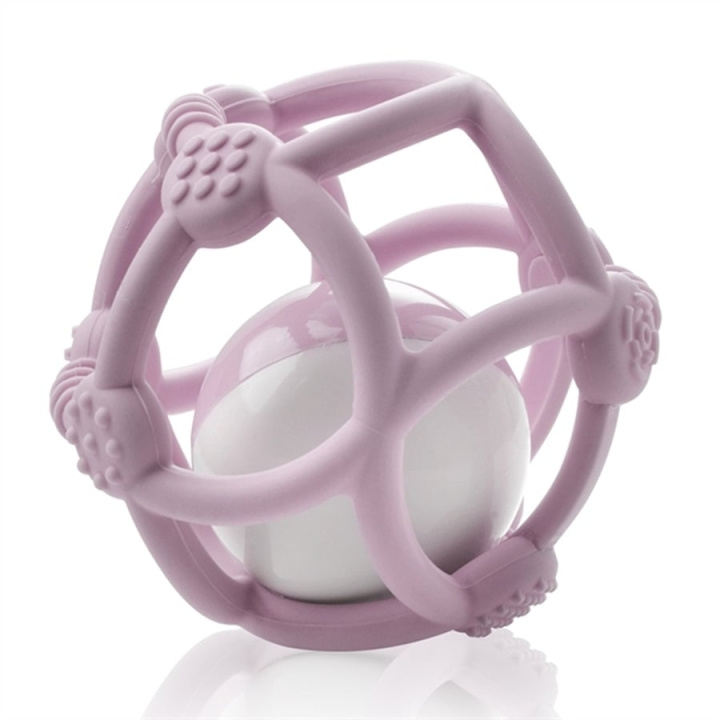 Kidsme Biteball i silikon - Plomme (KIDS9672PL) i gruppen LEKER, BARN OG BABY / Babyprodukter / Smokker & Tannringer hos TP E-commerce Nordic AB (D24672)
