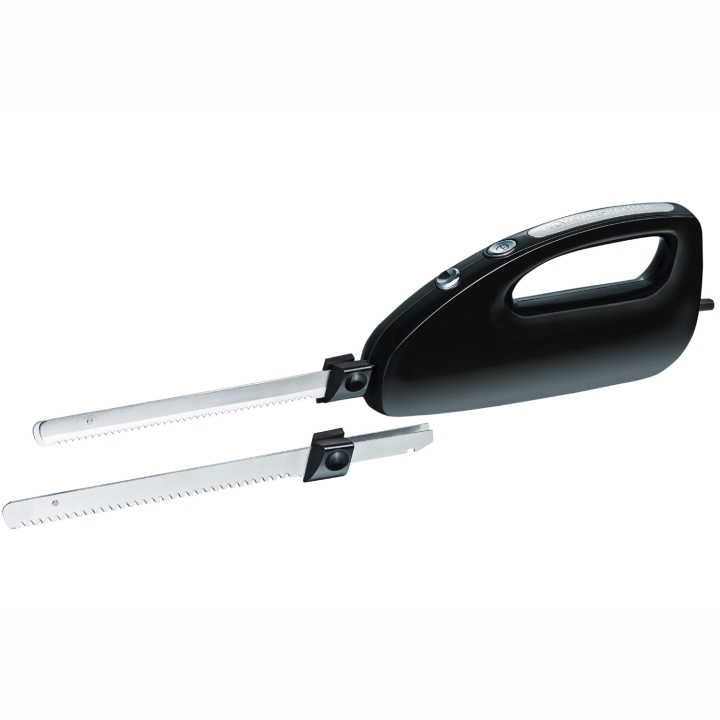 Rommelsbacher Elektrisk kniv EM 150 120W 2st Knivblad 15cm i gruppen HJEM, HUS OG HAGE / Husholdningsapparater / Matprosessorer og kjøkkenassistenter / Skjæremaskiner hos TP E-commerce Nordic AB (D24731)