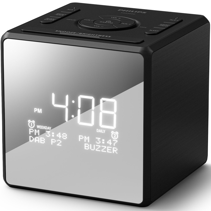 Philips Klockradio TAR4600/12 i gruppen Elektronikk / Lyd & Bilde / Hjemmekino, HiFi og bærbar / Radio & Vekkerklokker / Klokke Radio hos TP E-commerce Nordic AB (D24742)