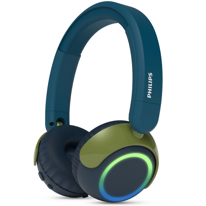 Philips Hörlurar On-Ear Barn Volymbegränsning Bluetooth i gruppen Elektronikk / Lyd & Bilde / Hodetelefoner & Tilbehør / Hodetelefoner hos TP E-commerce Nordic AB (D24751)