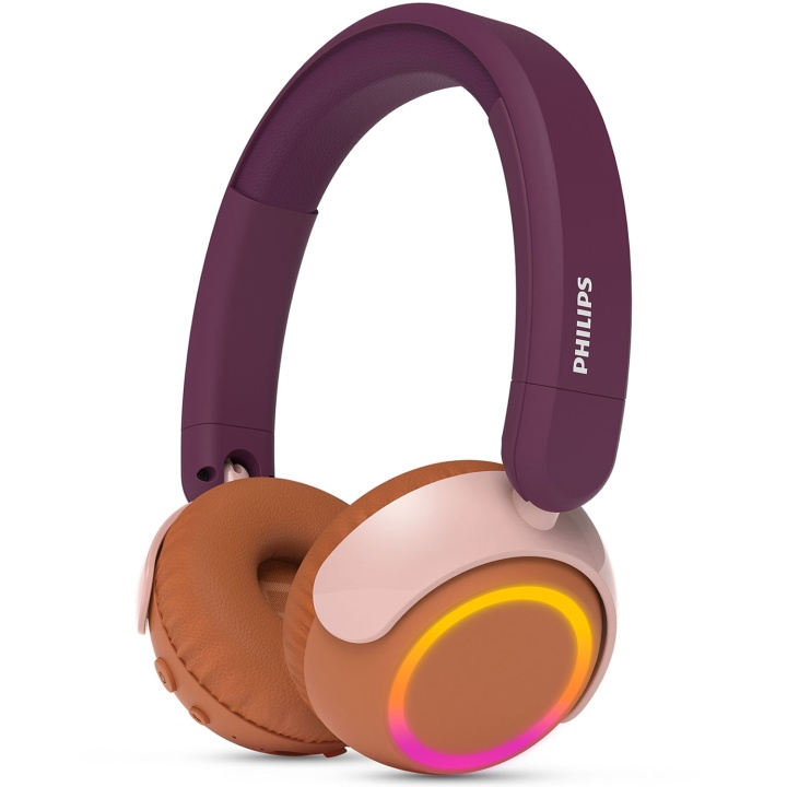 Philips Hörlurar On-Ear Barn Volymbegränsning Bluetooth i gruppen Elektronikk / Lyd & Bilde / Hodetelefoner & Tilbehør / Hodetelefoner hos TP E-commerce Nordic AB (D24752)
