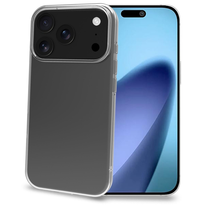 Celly Gelskin TPU Cover iPhone 17 Pro Transparent i gruppen SMARTTELEFON & NETTBRETT / Mobilbeskyttelse / Apple / iPhone 17 hos TP E-commerce Nordic AB (D24769)