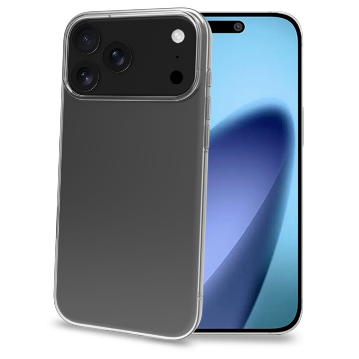 Celly Gelskin TPU Cover iPhone 17 Pro Max Transparent i gruppen SMARTTELEFON & NETTBRETT / Mobilbeskyttelse / Apple / iPhone 17 hos TP E-commerce Nordic AB (D24770)