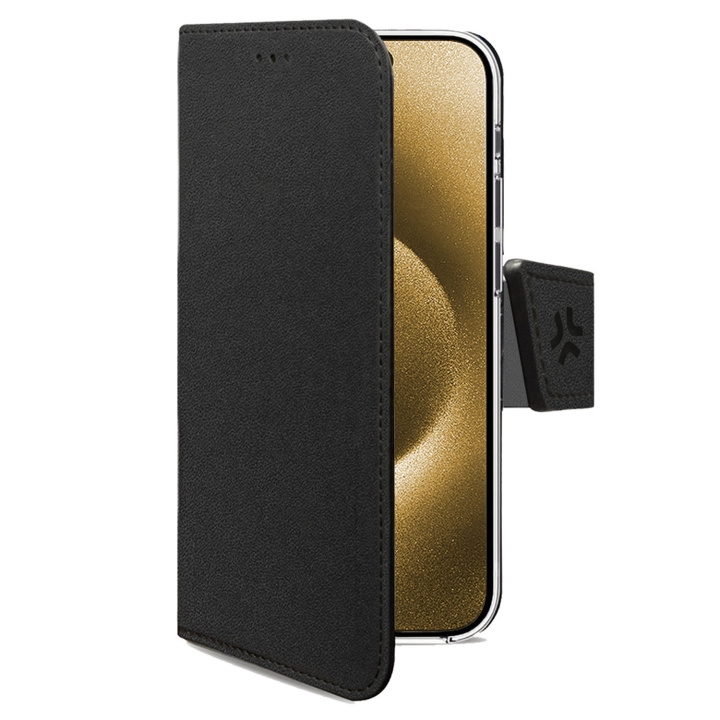 Celly Wally Wallet Case iPhone 17 Pro Max Svart i gruppen SMARTTELEFON & NETTBRETT / Mobilbeskyttelse / Apple / iPhone 17 hos TP E-commerce Nordic AB (D24779)