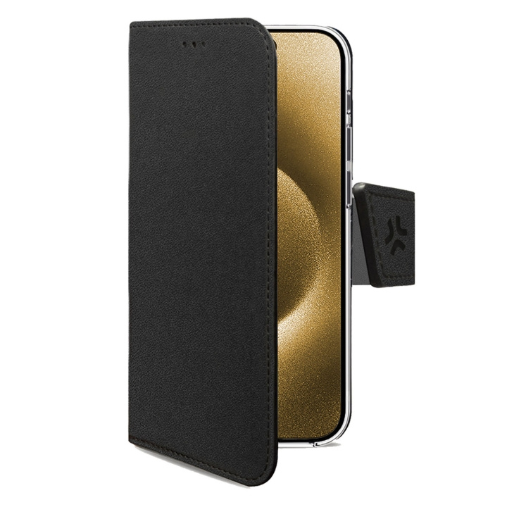 Celly Wally Wallet Case iPhone Air Svart i gruppen SMARTTELEFON & NETTBRETT / Mobilbeskyttelse / Apple / iPhone Air hos TP E-commerce Nordic AB (D24780)