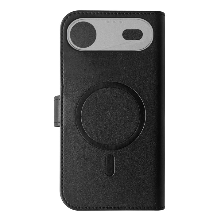 Celly Wallet Case MagSafe-kompatibel iPhone Air Svart i gruppen SMARTTELEFON & NETTBRETT / Mobilbeskyttelse / Apple / iPhone Air hos TP E-commerce Nordic AB (D24783)