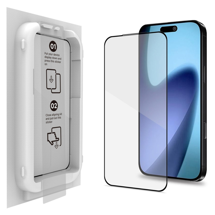 Celly Glasskit Skärmskydd Härdat glas + applikator iPhone Air i gruppen SMARTTELEFON & NETTBRETT / Mobilbeskyttelse / Apple / iPhone Air hos TP E-commerce Nordic AB (D24791)