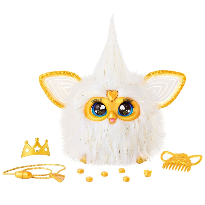 FURBY Interaktivt Kosedyr Gold Glam (EN) i gruppen LEKER, BARN OG BABY / Babyleker (0-3 år) / Kosedyr hos TP E-commerce Nordic AB (D24865)