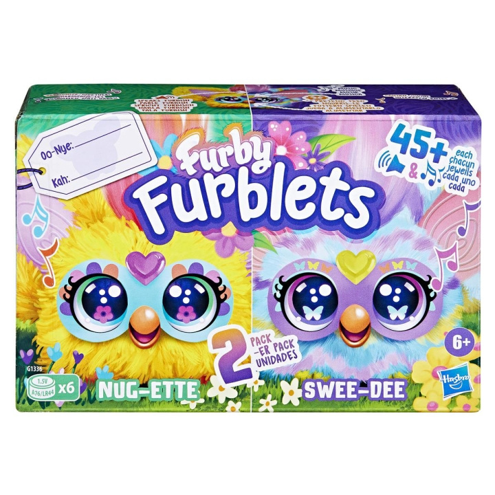 FURBY Furblets 2-Pack i gruppen SPORT, FRITID & HOBBY / Morsomme produkter / Samlerobjekter hos TP E-commerce Nordic AB (D24866)