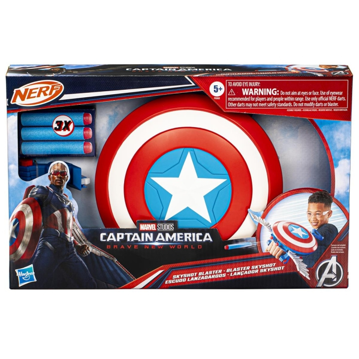 Marvel Avengers Captain America NWO Skyshot Blaster i gruppen LEKER, BARN OG BABY / Leker / Actionspill hos TP E-commerce Nordic AB (D24871)