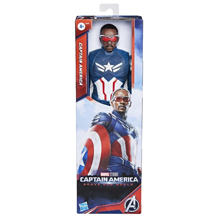 Marvel Avengers Titan Hero 12 Inch Figure Captain America NWO i gruppen LEKER, BARN OG BABY / Leker / Figurer, miniatyrer og tilbehør hos TP E-commerce Nordic AB (D24875)