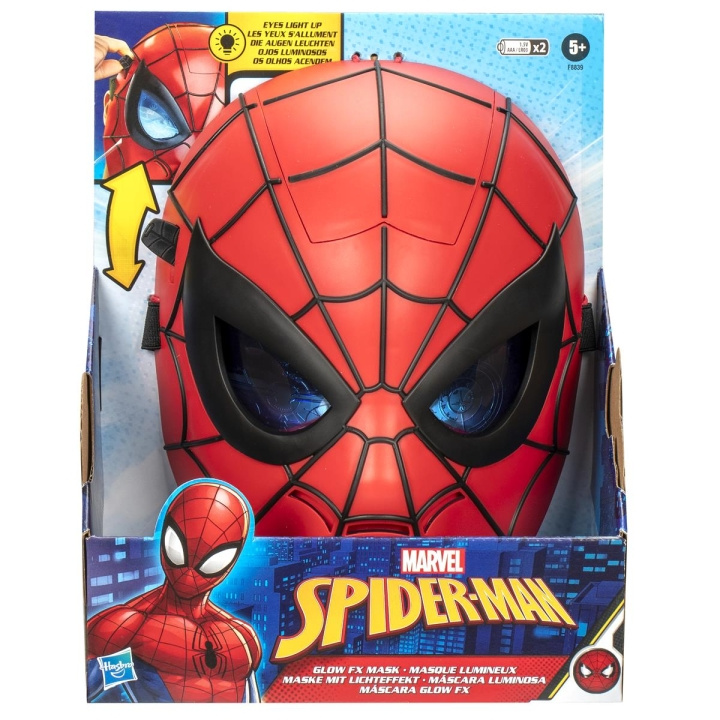 Marvel Spider-Man Glow FX Mask i gruppen LEKER, BARN OG BABY / Leker / Masker og kostymer hos TP E-commerce Nordic AB (D24885)