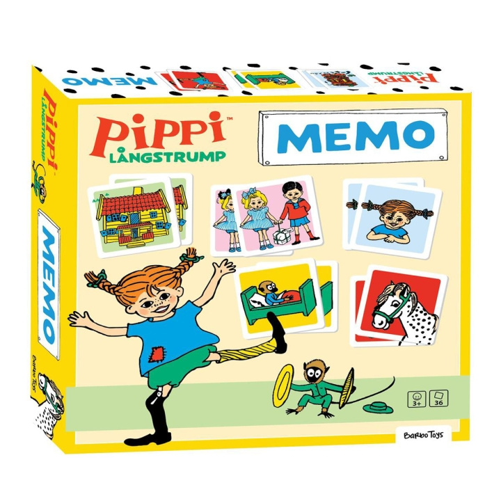 ASTRID LINDGREN Spill Spill Memo i gruppen LEKER, BARN OG BABY / Spill / Brettspill hos TP E-commerce Nordic AB (D24893)