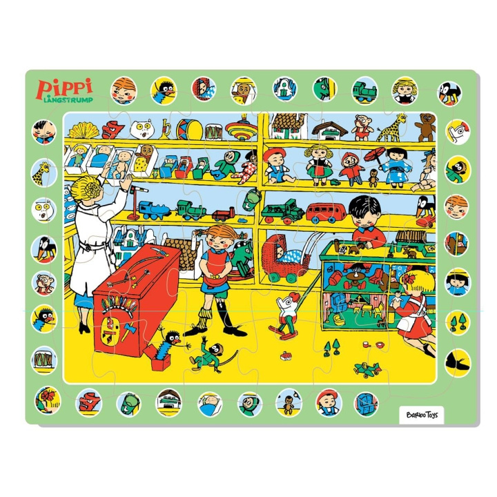 ASTRID LINDGREN Puslespill 24 Pcs Framed Puzzle Thingfinder i gruppen LEKER, BARN OG BABY / Leker / Barnas puslespill hos TP E-commerce Nordic AB (D24897)