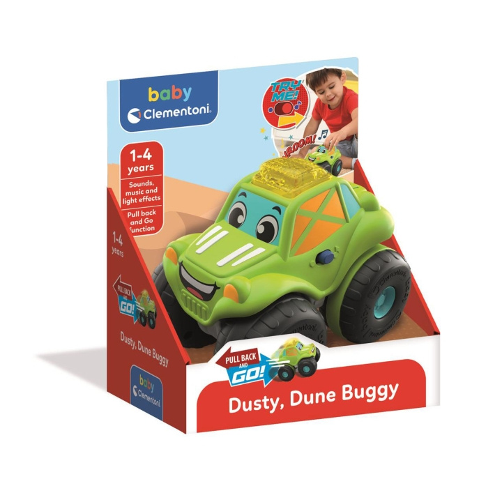Clementoni Stunt Wheels Pullback Car Dune Buggy i gruppen LEKER, BARN OG BABY / Leker / Lekebiler hos TP E-commerce Nordic AB (D24903)