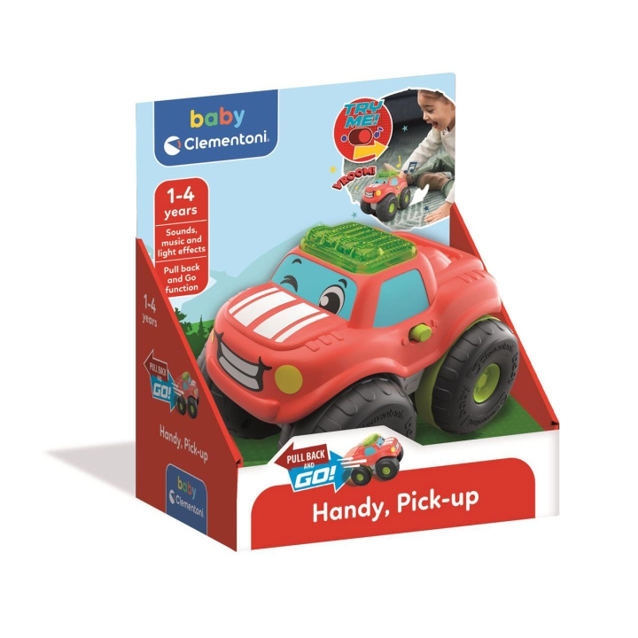 Clementoni Stunt Wheels Pullback Car Pick Up i gruppen LEKER, BARN OG BABY / Leker / Lekebiler hos TP E-commerce Nordic AB (D24904)