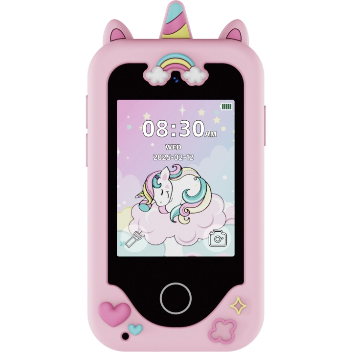 MINILENS Leketøy Smartphone Rosa i gruppen LEKER, BARN OG BABY / Babyleker (0-3 år) / Aktivitetsleker hos TP E-commerce Nordic AB (D24931)