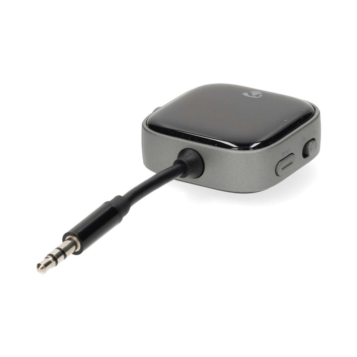 Nedis Bluetooth® Transceiver | Koblingsinngang: USB-C™ Hun | Koblingsutgang: USB-C™ Hun | SBC | Opp til 2 enheter | Maksimal batteritid: 13 timer | Sort i gruppen Elektronikk / Kabler og adaptere / Lyd Digital hos TP E-commerce Nordic AB (D24976)