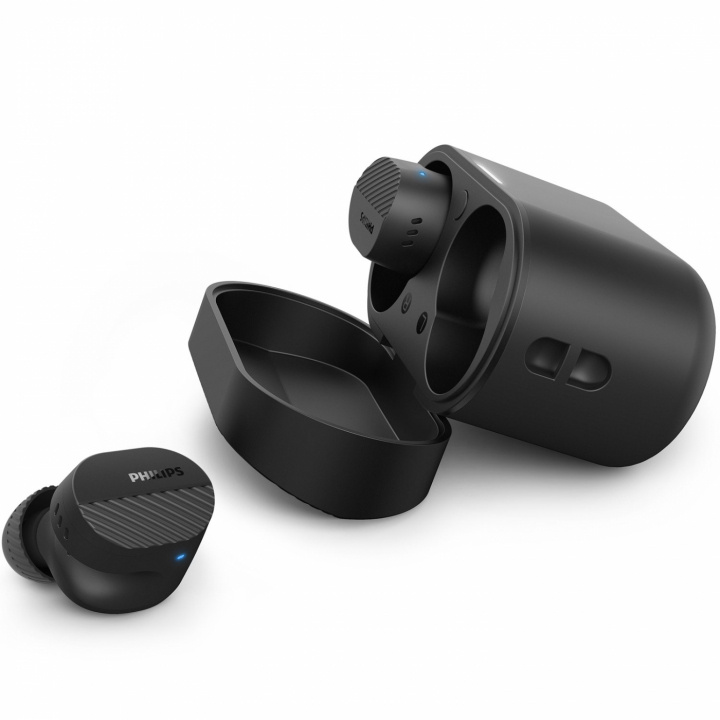 Philips Hörlurar In-Ear TWS ANC Svart i gruppen Elektronikk / Lyd & Bilde / Hodetelefoner & Tilbehør / Hodetelefoner hos TP E-commerce Nordic AB (D25032)