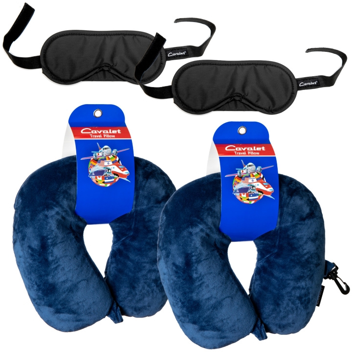 Cavalet Resekit 2 (2st Sovmasker, 2st Nackkuddar) i gruppen SPORT, FRITID & HOBBY / Reise / Annet hos TP E-commerce Nordic AB (D25035)