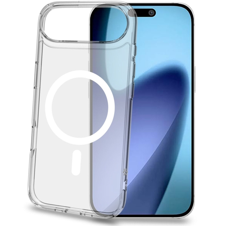 Celly Gelskinmag TPU Cover MagSafe-kompatibelt iPhone Air Transparent i gruppen SMARTTELEFON & NETTBRETT / Mobilbeskyttelse / Apple / iPhone Air hos TP E-commerce Nordic AB (D25060)